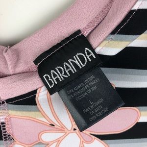 Baranda Tops - Baranda V-cut Blouse Baranda Tops - Baranda V-cut Blouse